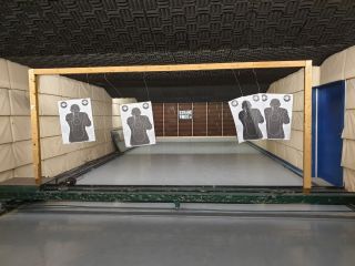 Lamelový lapač střel jako náhrada stávajícího dopadiště vnitřní kryté střelnice zásahové jednotky jihočeského kraje 💪 3,5...
